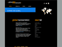 Tablet Screenshot of globalavnetwork.com